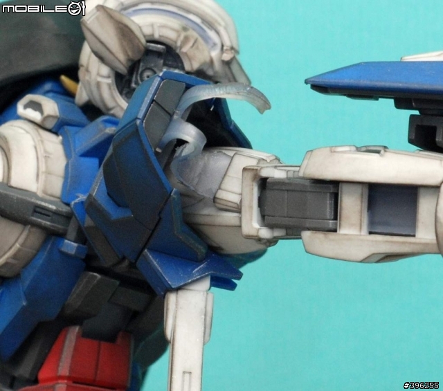 【作品分享】MG 1/100 (EXIA)能天使戰損修改版 SOLO秀