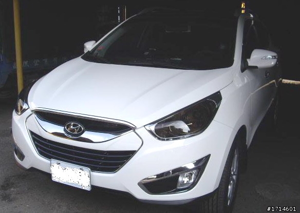 白色頂級 ix35交車7天之小改照