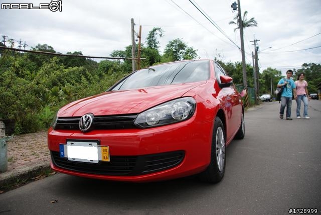 [簡易開箱] VW Golf 1.6 TL(紅)