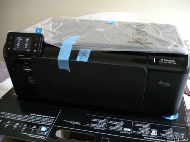 [開箱]HP Photosmart D110a 雲端印表機 --- 被騙了??!!