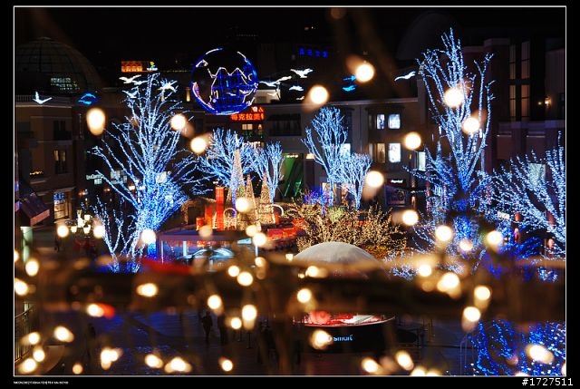 D80+A16 北京 SOLANA 商圈 夜景