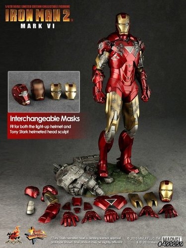 Hot 燒！12吋Hot Toys鋼鐵人 馬克6號上菜囉！！！