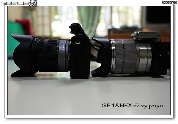 [分享] 選擇適合你的隨身單眼～GF1 vs. NEX-5（外觀篇；P3.新增ISO不專業小測試）