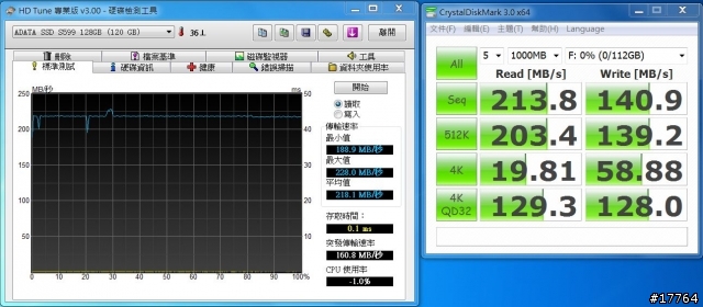 『引領蜂潮 極速快感』威剛 SSD S599 128GB