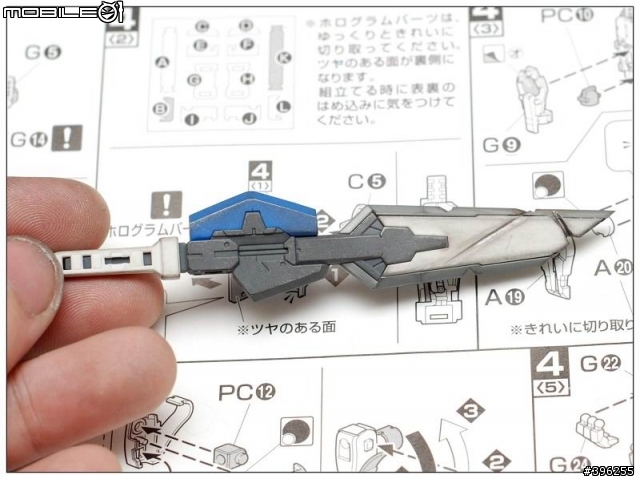 【作品分享】MG 1/100 (EXIA)能天使戰損修改版 SOLO秀
