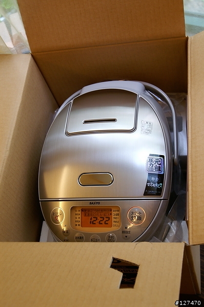 [開箱] Sanyo 壓力IH ECJ-MG10(SN) 炊飯器 - 補上蟹穴圖