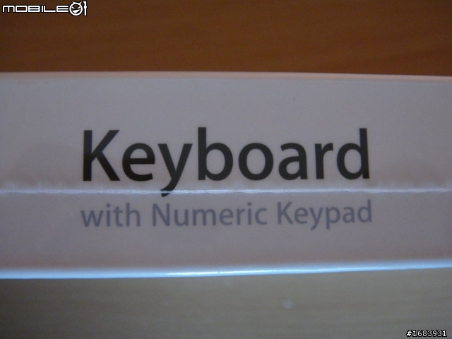 Apple Keyboard with Numeric Keypad :D