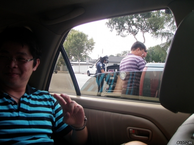 到美國第二天就發生車禍