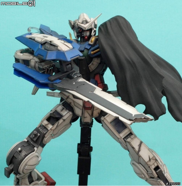 【作品分享】MG 1/100 (EXIA)能天使戰損修改版 SOLO秀
