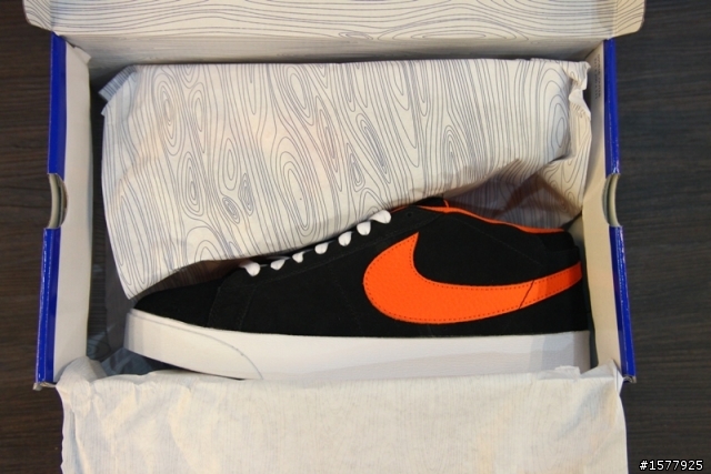 NIKE SB BLAZER BRIAN ANDERSON指定配色(黑橘配色)開箱文