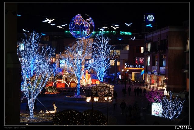 D80+A16 北京 SOLANA 商圈 夜景