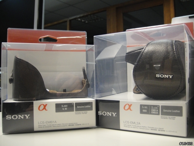 [開箱] 開到爛的Sony NEX-5D/B 開箱文 + 配件