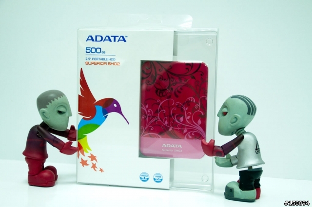 【極速蜂潮 引領時尚】3C也能夠很時尚！威剛ADATA SH02 500GB 漾彩行動硬碟Mini 開箱試用