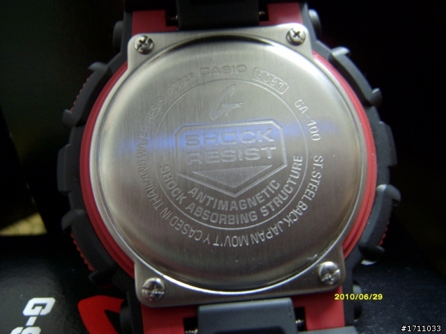 齐齐分享之CASIO GA-100开箱文！