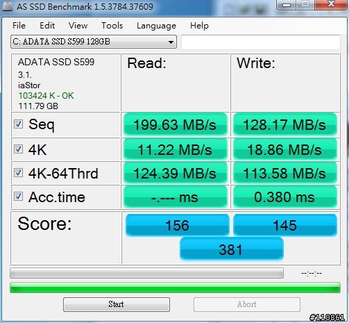 不怕你用 怕你不用-威剛 ADATA S599 128G 實測