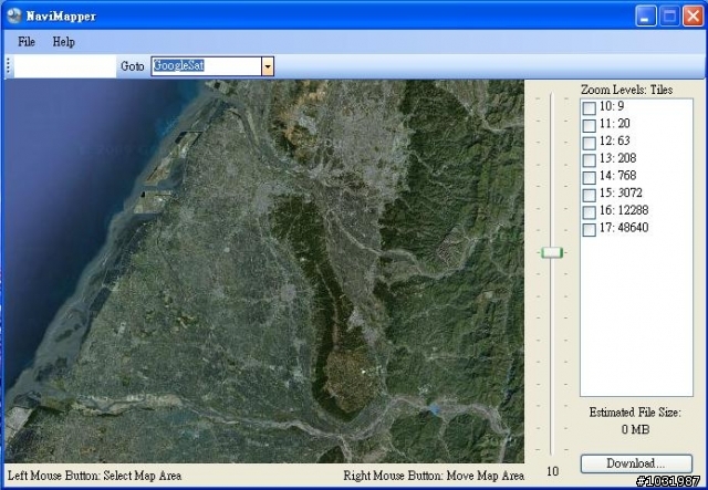[教學]離線瀏覽GoogleMap_v0.95_10/9/29