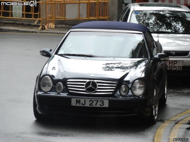 去香港3天路上好像在看汽車展覽!