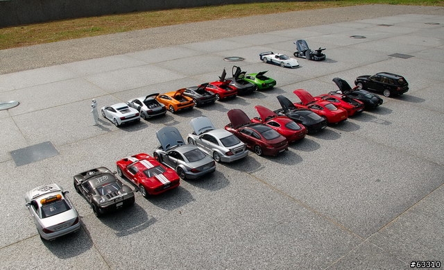[圖多]2010/07/17 中部1:18車模之友超跑外拍大會