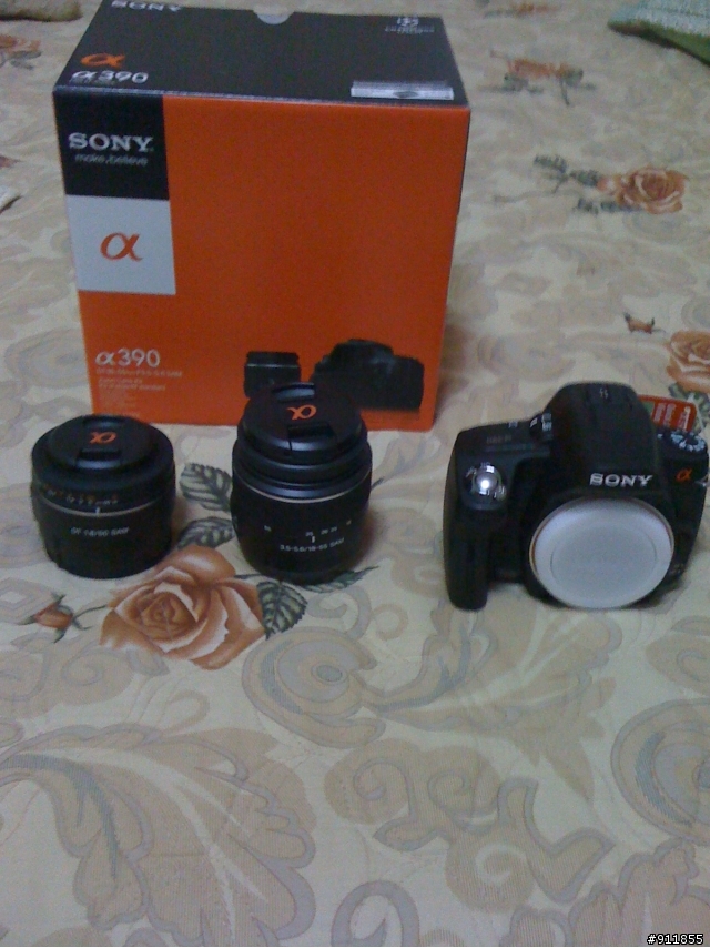 人生第一台DSLR SONY ALPHA390
