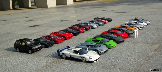 [圖多]2010/07/17 中部1:18車模之友超跑外拍大會