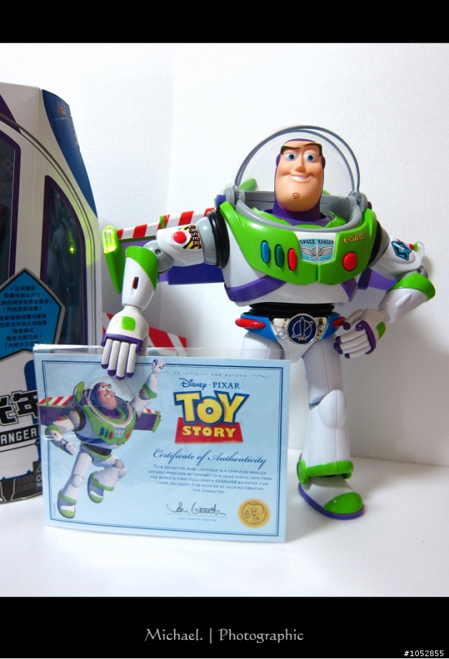 巴斯光年 [Buzz Lightyear]12吋聲光互動(藍帶版)簡單二手開箱