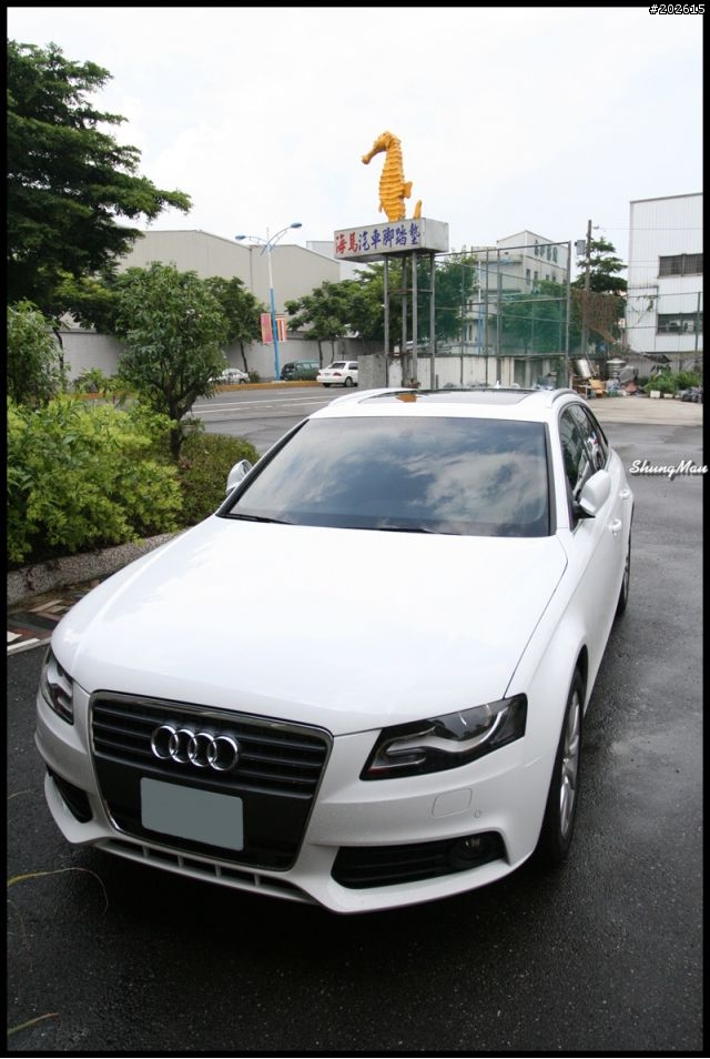 [開箱]Audi B8 A4 Avant 2.0TFSI 白