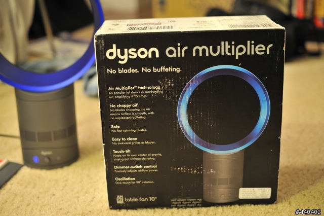 顛覆傳統～沒有葉片的電風扇 Dyson am01