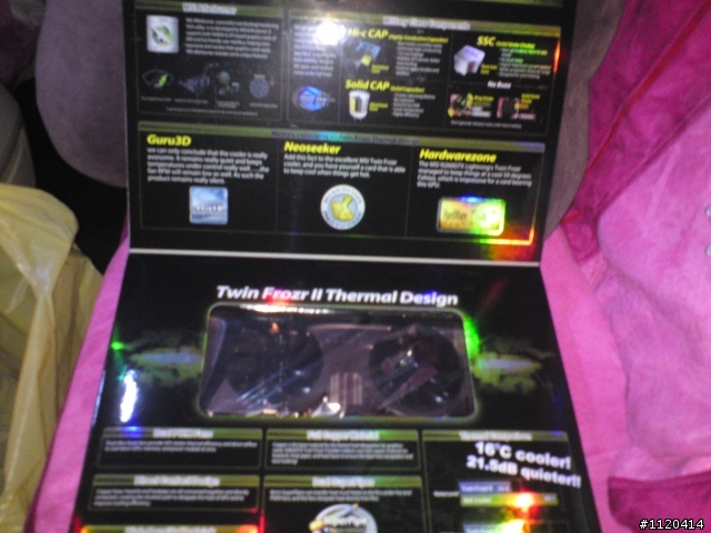 MSI GTX 465 黃金板~~小開箱囉(應該是01第一開吧)......