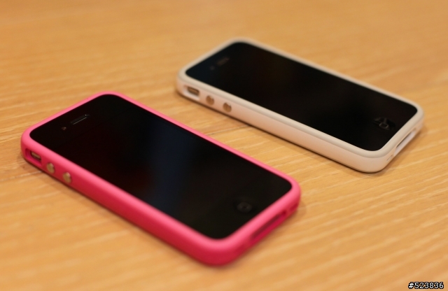iPhone 4 Bumper (白 / 粉紅 / 黑)~