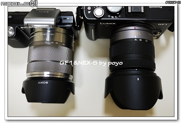[分享] 選擇適合你的隨身單眼～GF1 vs. NEX-5（外觀篇；P3.新增ISO不專業小測試）
