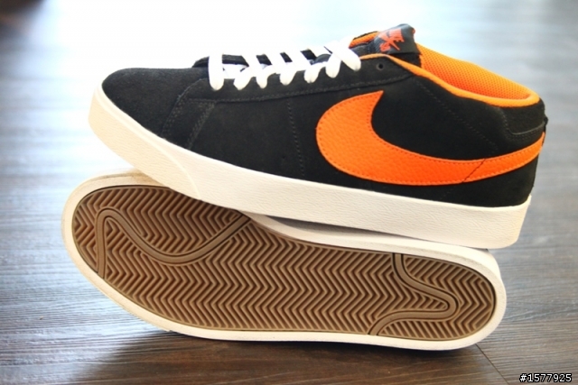 NIKE SB BLAZER BRIAN ANDERSON指定配色(黑橘配色)開箱文