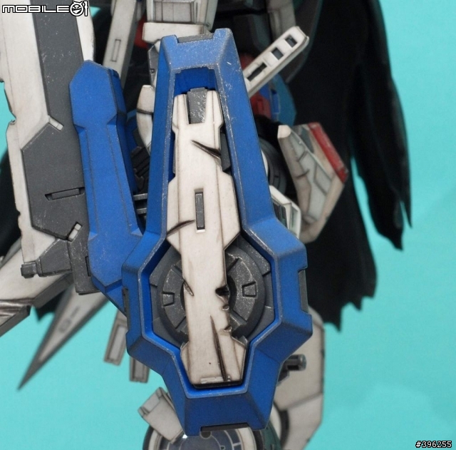 【作品分享】MG 1/100 (EXIA)能天使戰損修改版 SOLO秀