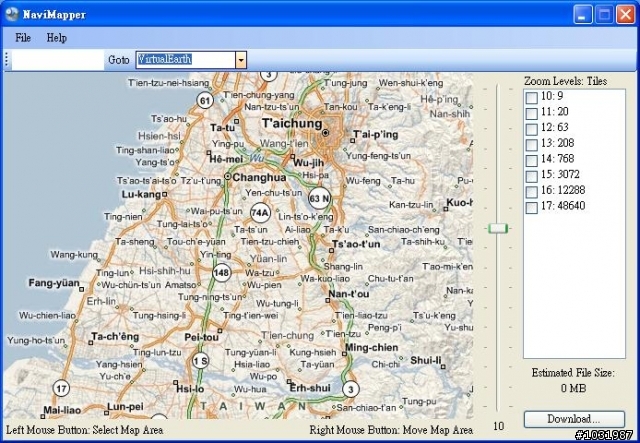 [教學]離線瀏覽GoogleMap_v0.95_10/9/29