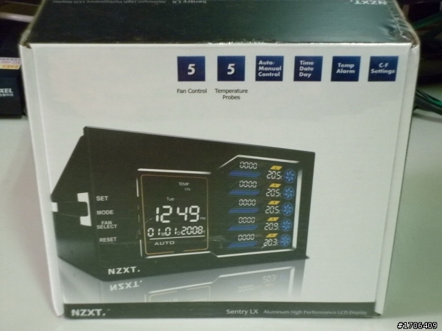 你的裝備夠專業嗎? NZXT Sentry LX溫度監控面板