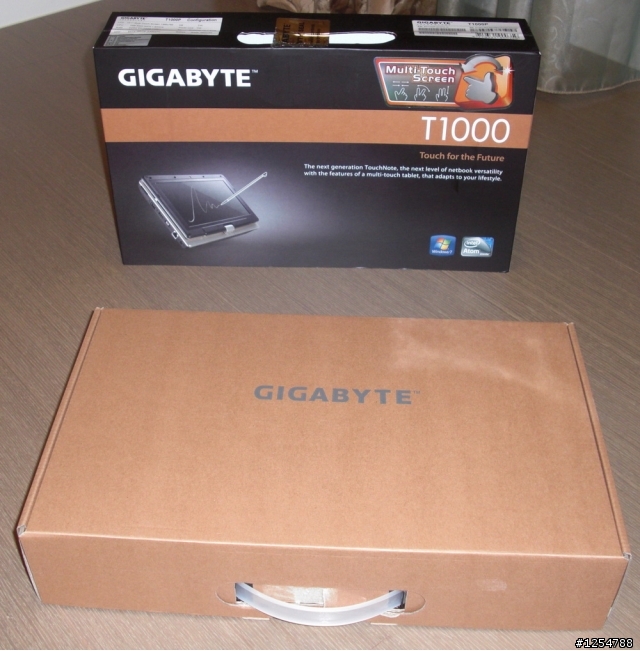 [新手不專業開箱]GIGABYTE T1000P 多點觸控平板電腦