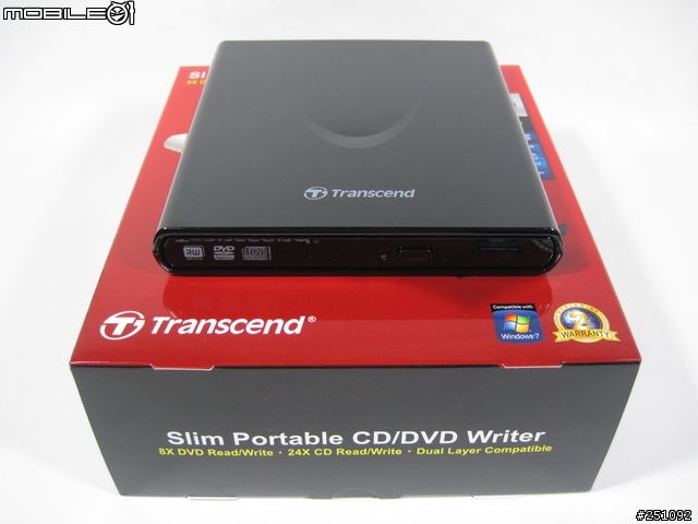 [12.22更新][好人系列I開箱]創見 TS8XDVDRW 超薄外接式USB-DVD燒錄機-台灣製造(托盤式)