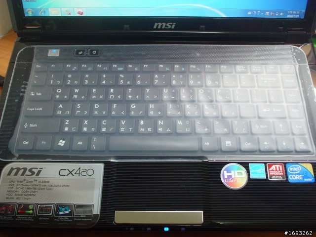 cx420 win7的小問題&鍵盤模