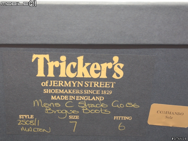 《開箱分享》TRICKER'S 英式雕花鞋
