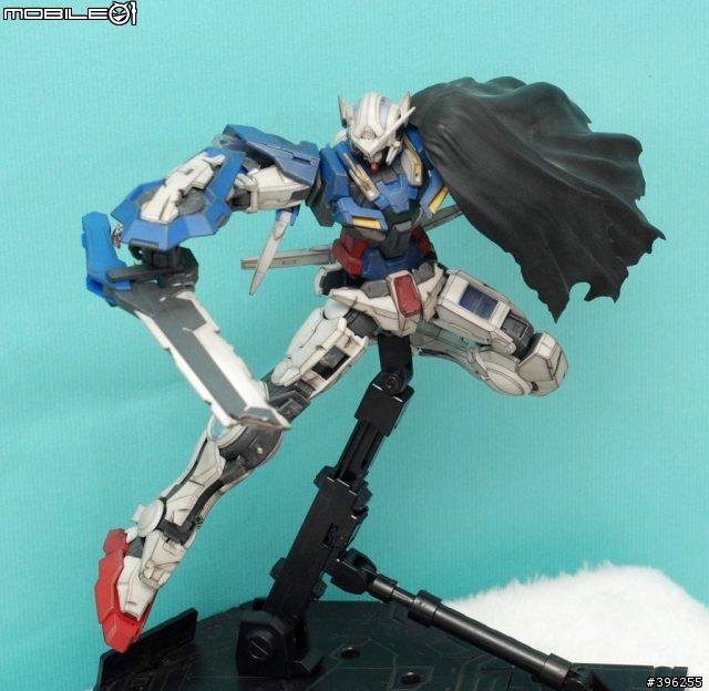【作品分享】MG 1/100 (EXIA)能天使戰損修改版 SOLO秀