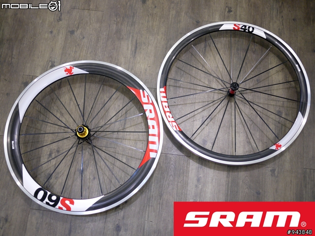 [開箱] Sram S40/S60 鋁邊碳纖維板輪
