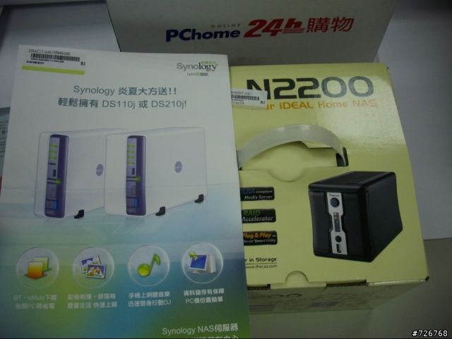 [開箱文] Thecus N2200 與Synology DS210j 大逆轉實錄!!