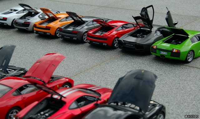 [圖多]2010/07/17 中部1:18車模之友超跑外拍大會