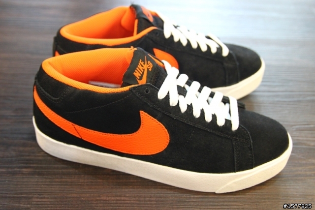 NIKE SB BLAZER BRIAN ANDERSON指定配色(黑橘配色)開箱文
