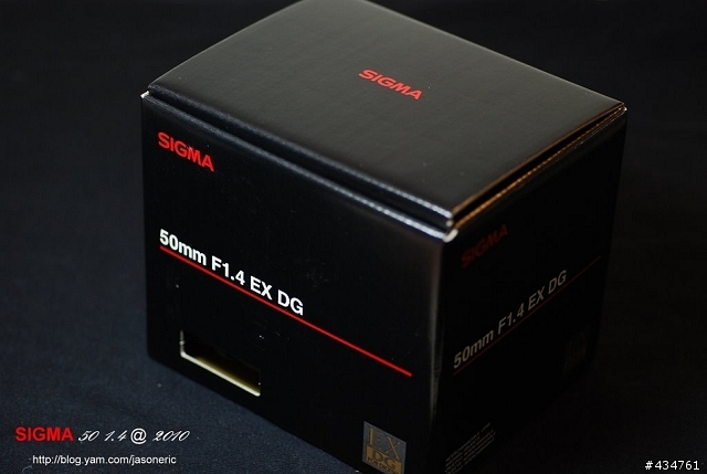 Sigma 50mm 1.4 EX DG   開箱 X 心得分享。