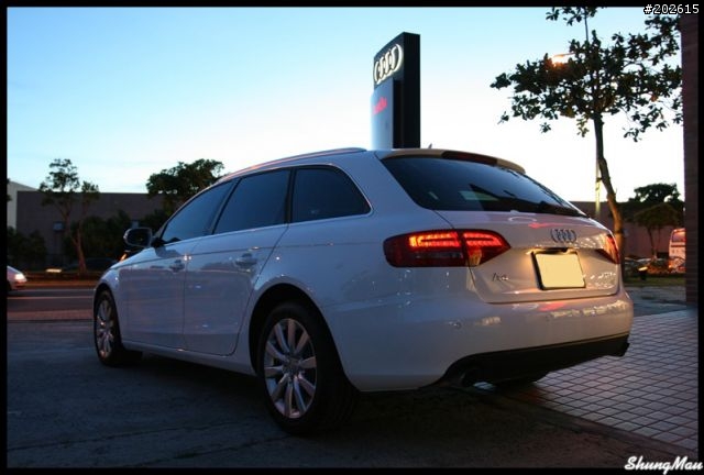 [開箱]Audi B8 A4 Avant 2.0TFSI 白