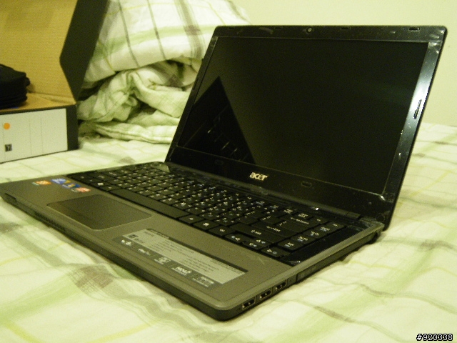 ACER 4820TG I5-520 快速開箱