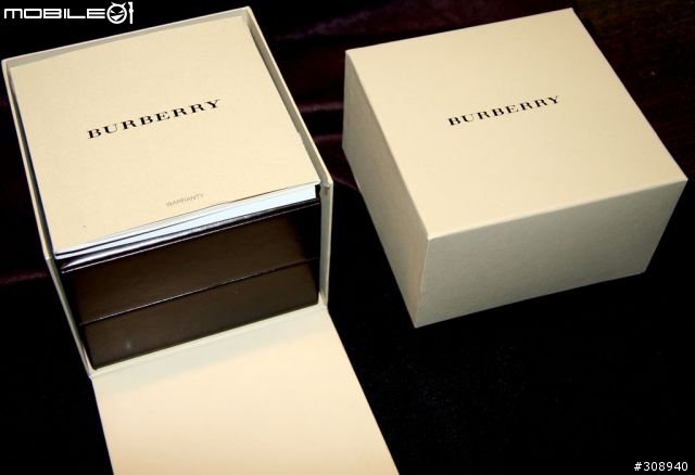 burberry 時尚英倫男錶開箱