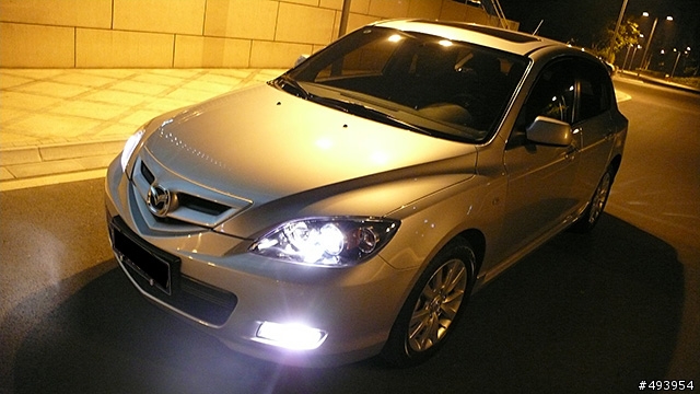 08款~Mazda3 5D 後霧燈更換作業!