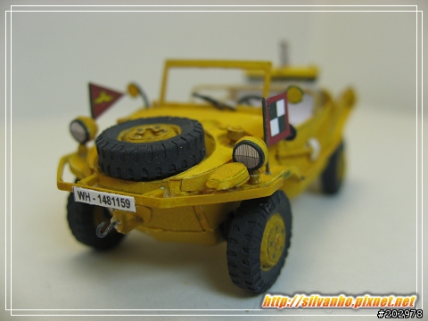 3D紙模-水陸兩用車/Schwimmwagen