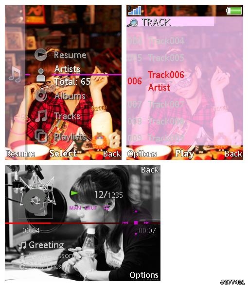 [240*320]最終發 抽抽/Ssica/桑寶/帕尼/孝淵/Yuri/秀英/允寶/徐賢 主題(含媒體)